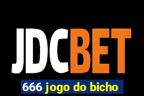 666 jogo do bicho